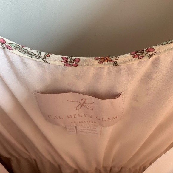 Gal meets glam Anthropologie tiered ruffle dress 2 - Picture 6 of 8